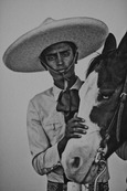 Charro Santiago with Horse / Cooper Seykens