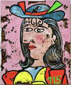 Femme au chapeau 115 / Joris Ghilini